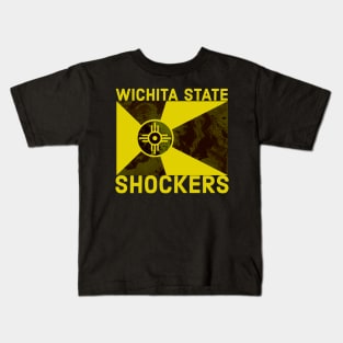 Wichita State Flag Kids T-Shirt